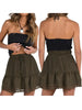Zavia - Lace Detail Strapless Top