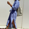 Summer long polo dress ladies